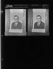 Re-photo of man (2 Negatives) (August 14, 1963) [Sleeve 40, Folder c, Box 30]